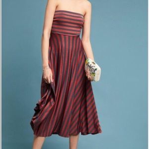 NWT Anthropologie Maeve striped dress, XL